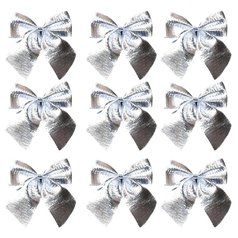 12 шт./компл. рождественские украшения Ёлочные банты Рождественская елка кулон