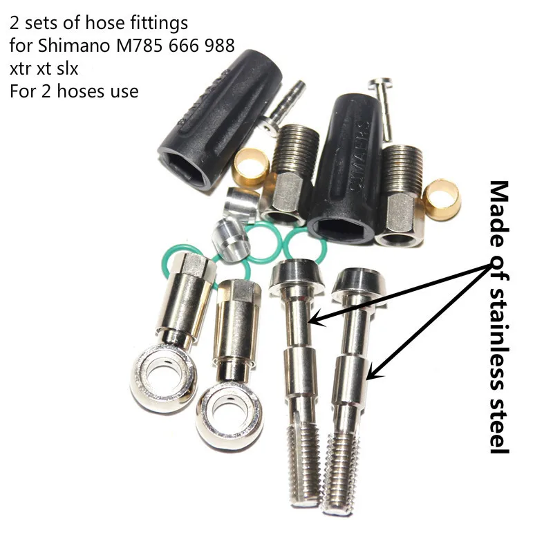 Велосипедная втулка для шланга SHIMANO M785 M675 988 640 820 XT SLX ST zee BH90 - Цвет: option 11
