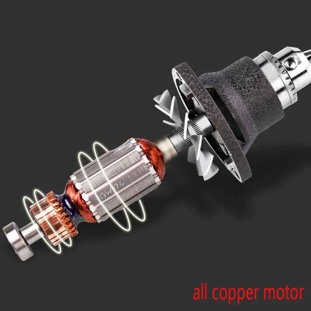 Миниатюрная электрическая угловая шлифовальная машина LAMEZIA 220 В 500 Вт с