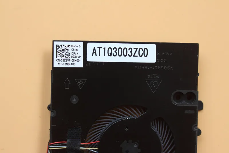 Новый вентилятор/радиатор процессора для Dell Inspiron 14 7460 7472 7560 P74G AT1Q3003ZC0 02X1VP NS85B01 -16E04.
