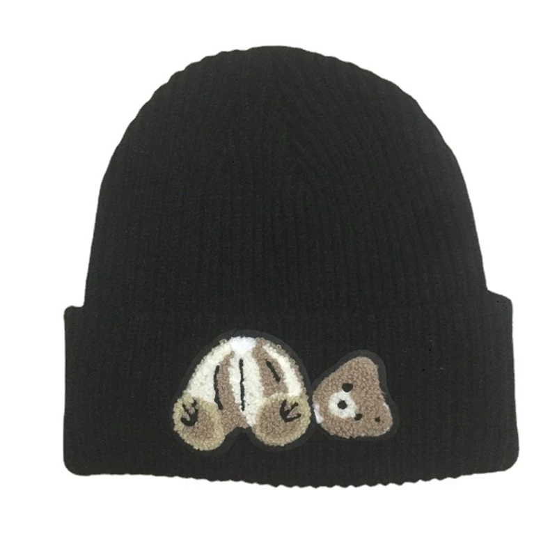 Шапка бини трикотажная в стиле хип хоп для мужчин и женщин|Мужская Skullies & шапочки|