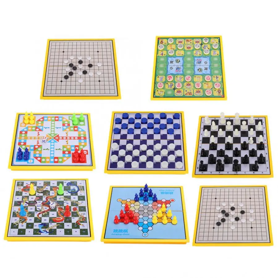 Классический набор летающих шахмат складывающиеся шахматы шахматная доска