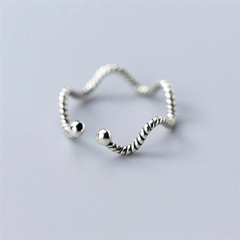 Женское кольцо из серебра 925 пробы с изменяемым размером | Украшения и аксессуары