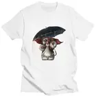 Gremlins Mogwai, Распродажа футболок с рисунками монстров футболки для мужчин 100% хлопковая футболка ужас Гизмо Футболка короткий рукав городской футболка, одежда для детей