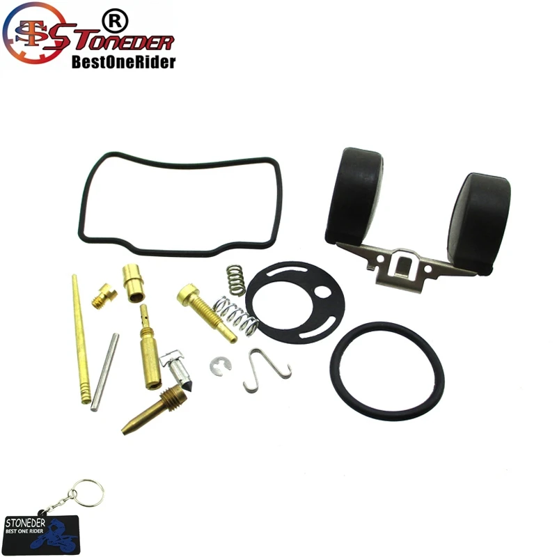 STONEDER PZ20 Карбюратор Ремонтный комплект для Honda XR80 XR80R CARB 50cc 125cc Taotao ATV Dirt JCL Roketa Baja