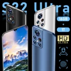 Смартфон S22 Ultra 5G, Qualcomm 888, 16 ГБ, 1T, Android 12, телефон с диагональю экрана 6,93 дюйма, 6800 мАч, телефон с разблокировкой 4G