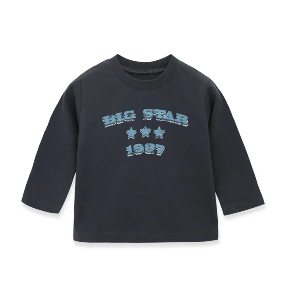 

2020 Fashion Baby Boys Clothes Tops Long Sleeve T Shirt O neck Kids Girl Warm Clothing Fashion Baby Girl Tops