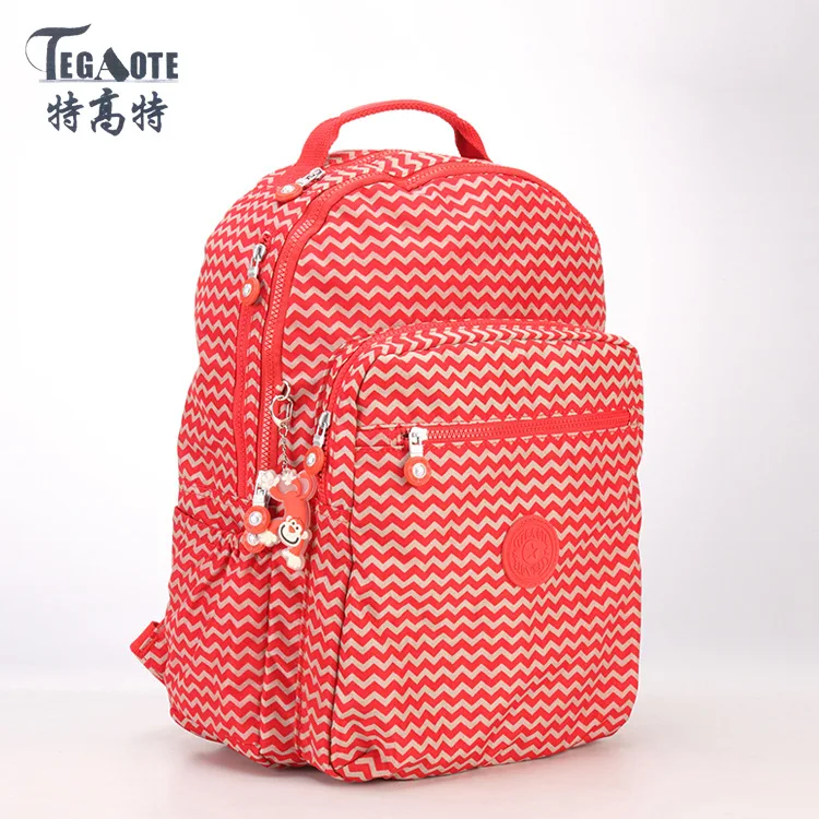 TEGAOTE, женский рюкзак для девочек-подростков, нейлоновые рюкзаки, Mochila Feminina, женский рюкзак для путешествий, школьный рюкзак, Sac A Dos - Цвет: 8