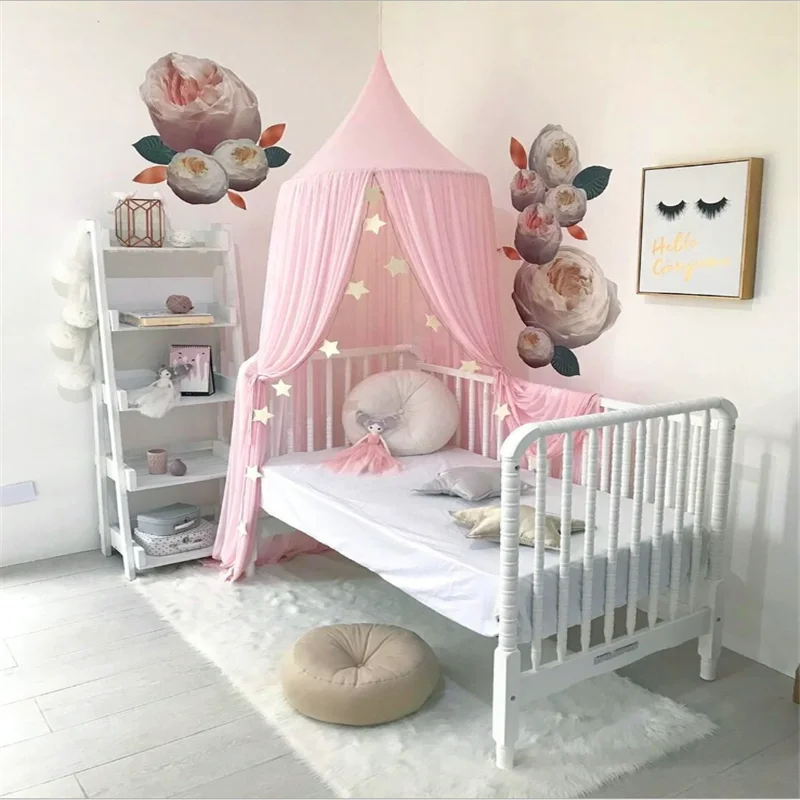 Шифоновые платья Детская кровать палатка babybett подвесные детские игровые домики