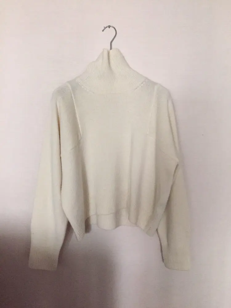 RealShe водолазка свитер женский длинный рукав однотонный Свитера для девушек весна