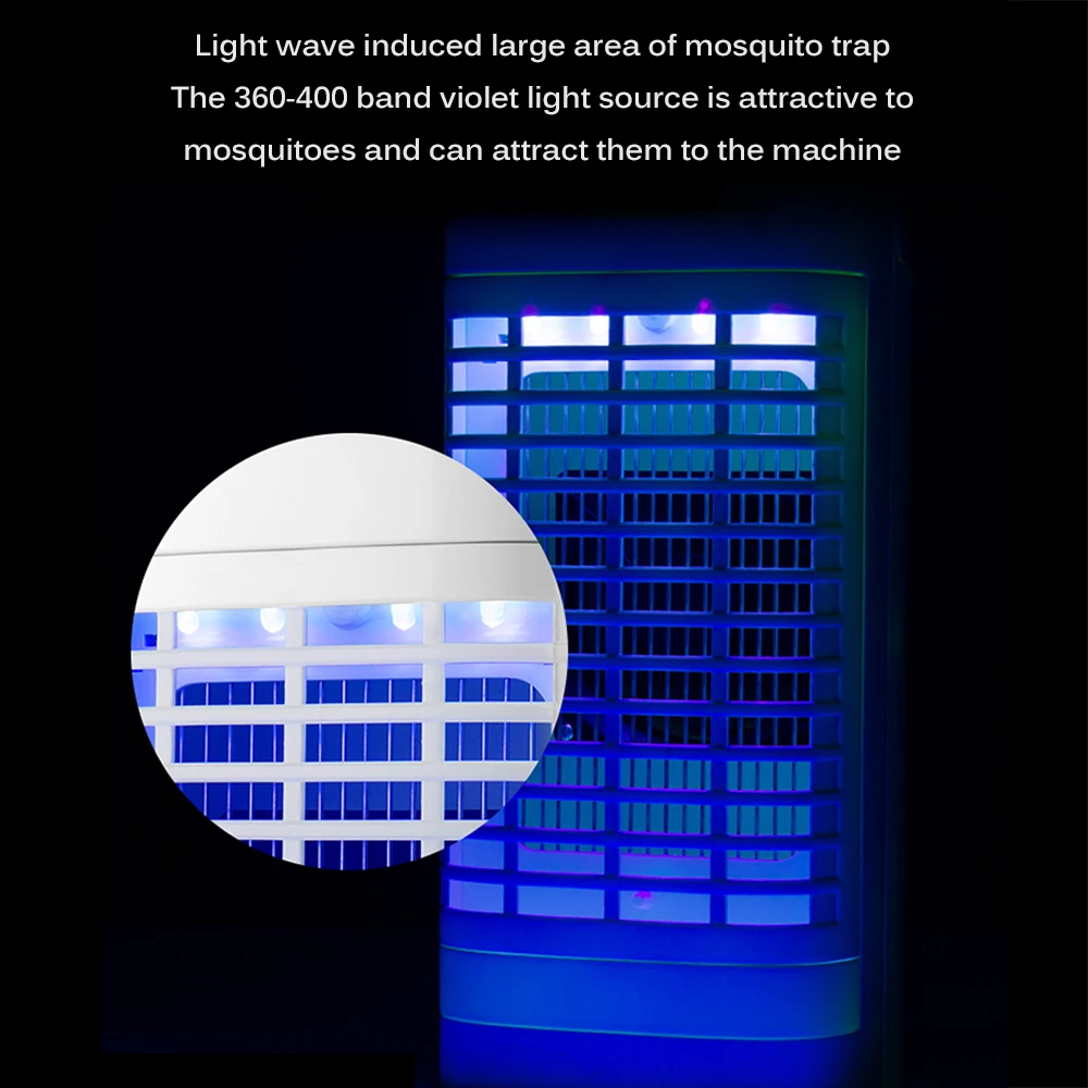 Домашняя лампа для уничтожения комаров 110 В/220 В Электрический светодиодный