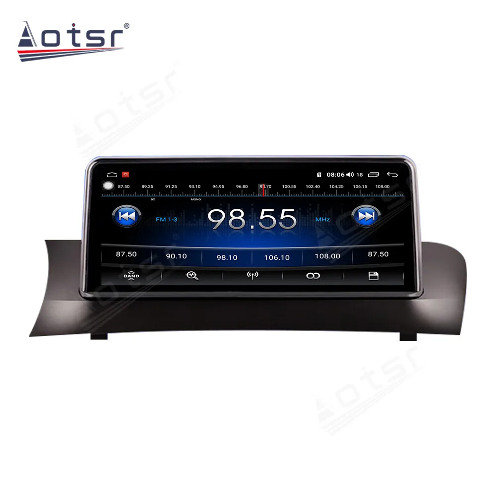 구매 6 + 128GB BMW X3 10.25 인치 안드로이드 10 테슬라 자동차 라디오 무선 카플레이 GPS 네비게이션 DSP 자동차 멀티미디어 플레이어