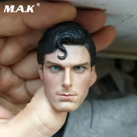in stock 16 scale super head sculpt classic christopher male head reeve carving model fit 12 action figure body
