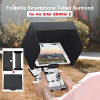 foldable smartphone tablet sunhood extended bracket for dji mavic 3air 2air 2smini 2 clip holder stand sunshade light block