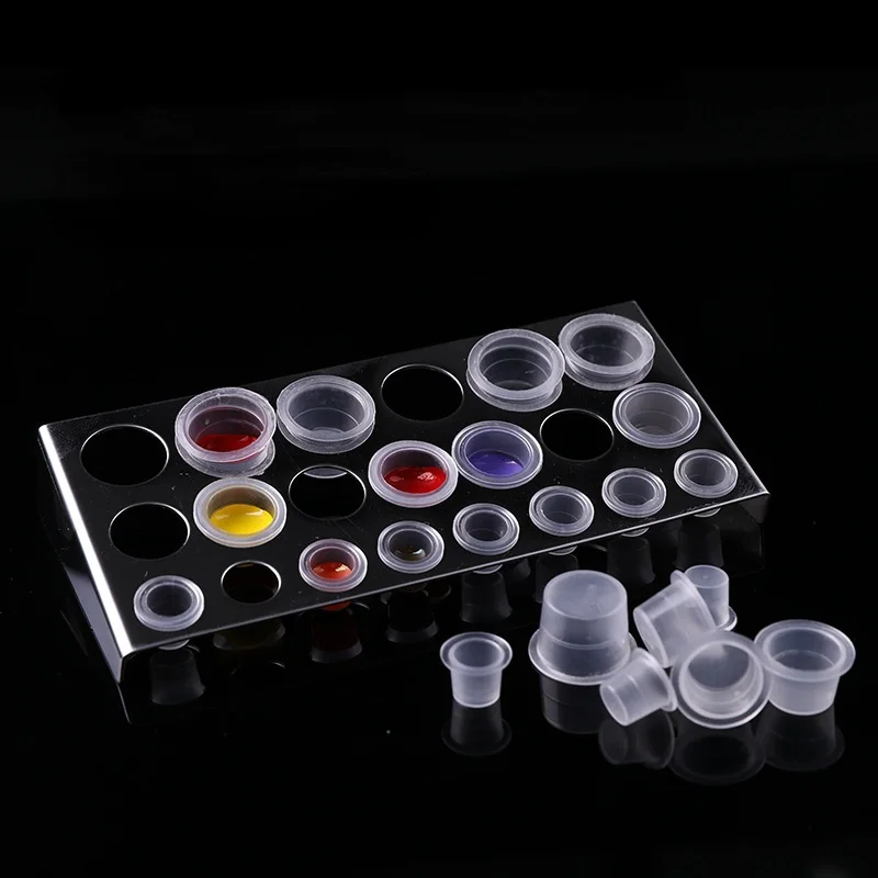 

Tattoo Equipment Tattoo Large Medium and Small Pigment Cup Bleaching Lip Embroidery Eyebrow Pigment DIY Cup Tool 1000 Pcs/pack