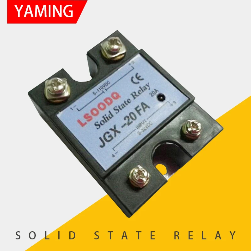 Твердотельный релейный ключ четыре винта клеммы контроль постоянного тока