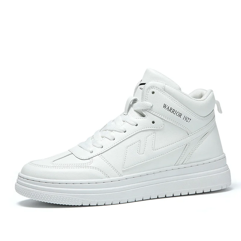

Men's shoes autumn fashion shoes 2021 winter new basketball winter Plush sports high top small white shoes board shoes