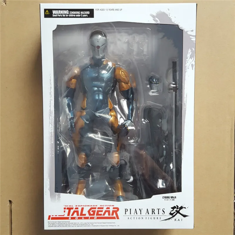

Play Arts 24cm Metal Gear Solid Gray Fox Action Figures Super Movable Joints Movie Character Figurines Collectible Model Toys