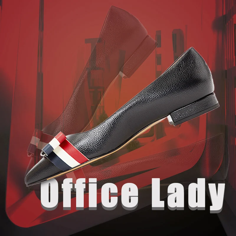 Балетки на плоской подошве золотого цвета с милым бантом черные повседневные