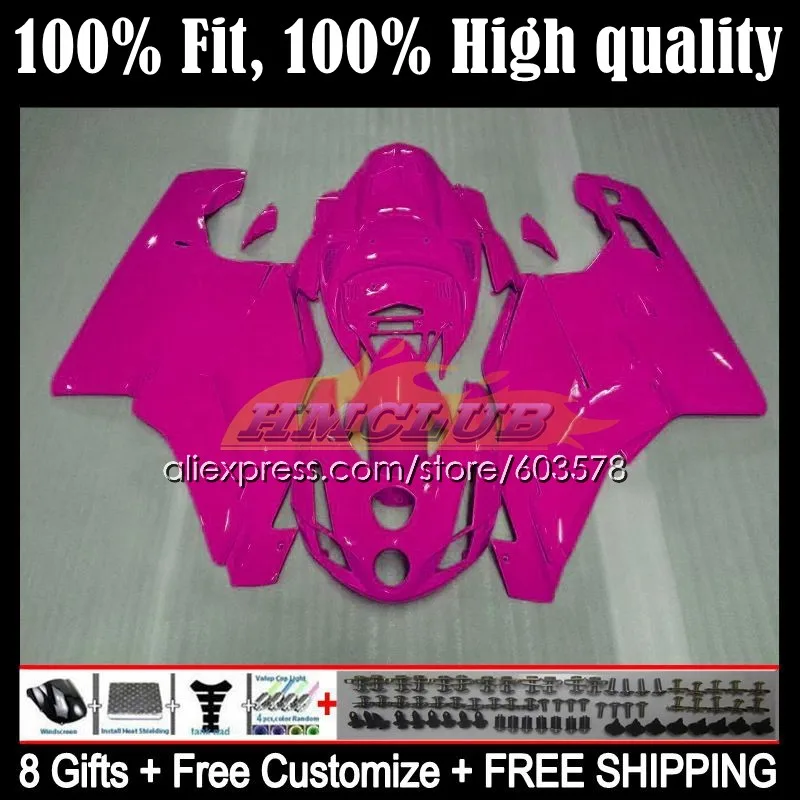 

Injection Bodys For DUCATI 749-999 749S 999S 62CL.67 749 999 S R 749R 999R 05 06 999 749 2005 2006 OEM Fairing kit Glossy pink