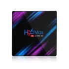 H96 MAX сетевая ТВ-приставка RK3318 Android Box HD Поддерживает 4K видео встроенное приложение Google двухдиапазонное WiFi Bluetooth 4,0