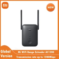 new global version xiaomi mi wifi range extender ac1200 2 4ghz and 5ghz band 1167mbps ethernet port amplifier wifi signal router