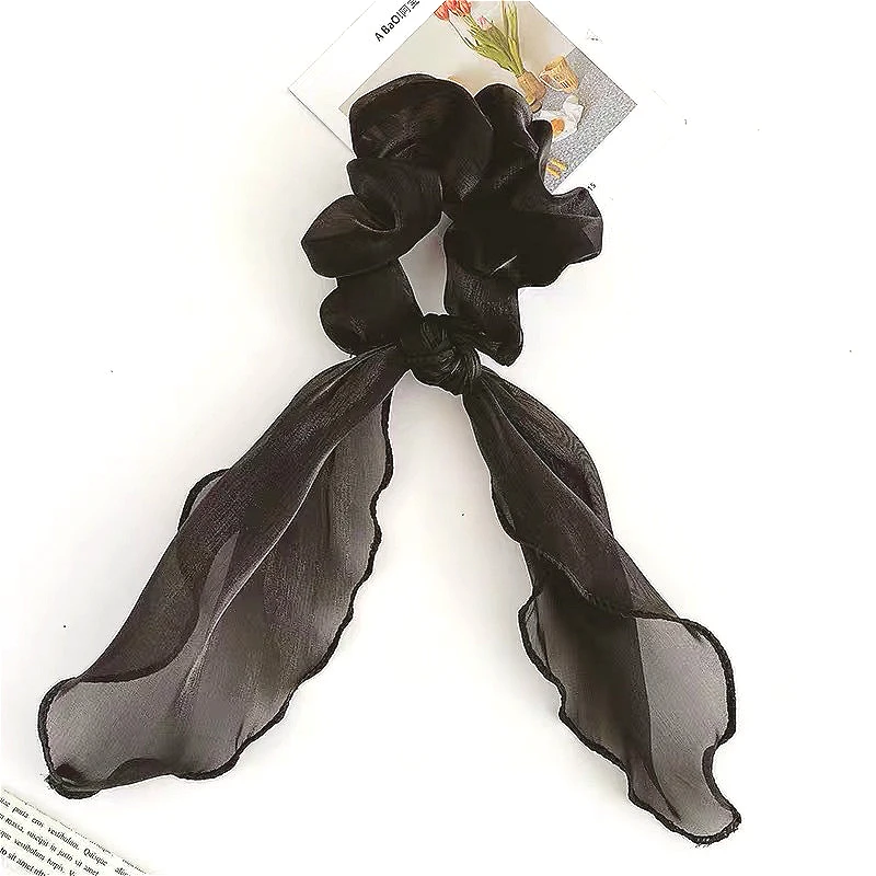 

Шифоновые Однотонные резинки для волос, 1 шт.