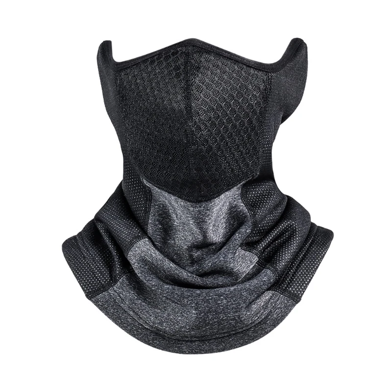 

A5KC Winter Bandana Face Mask Warmer Neck Gaiter Sport Ear Cover Snowboard Ski Hiking Cycling Tube Scarf Half Face Men Women