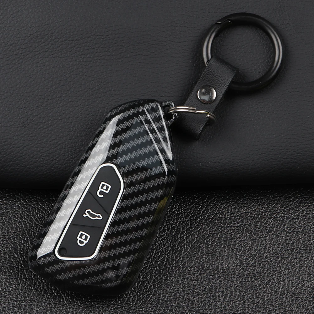 Чехол для автомобильного ключа VW Volkswagen Golf 8 MK8 ID.3 ID.4 Skoda Octavia A8 Seat Leon MK4 Cupra Formentor Tarraco