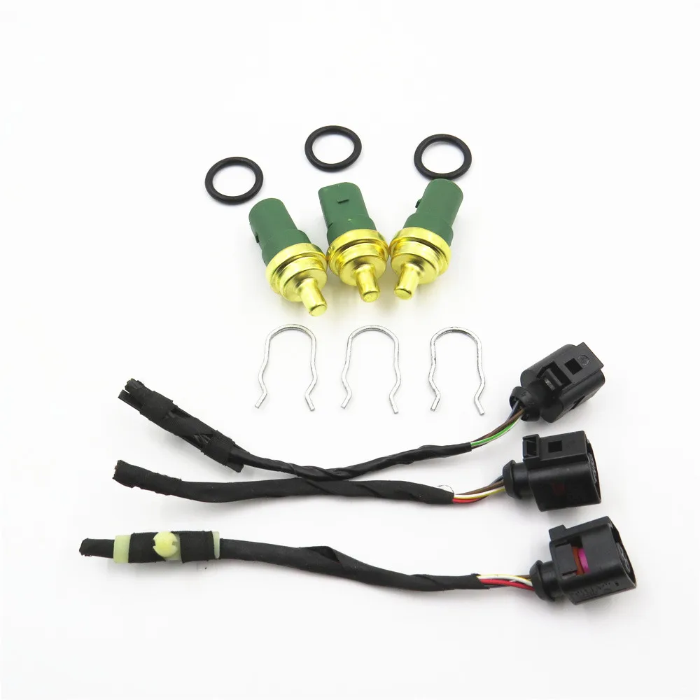 

Датчик температуры воды охлаждающей жидкости 059919501A, переключатель управления и штепсельная Вилка для Bora Jetta Passat B5 Golf MK4 подходит для A4 A6 Q3 4B0973712