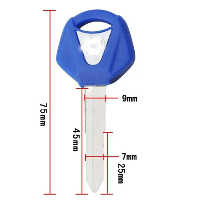 3 шт. мотоцикл необработанное лезвие пустой ключ красные черные синие для Yamaha