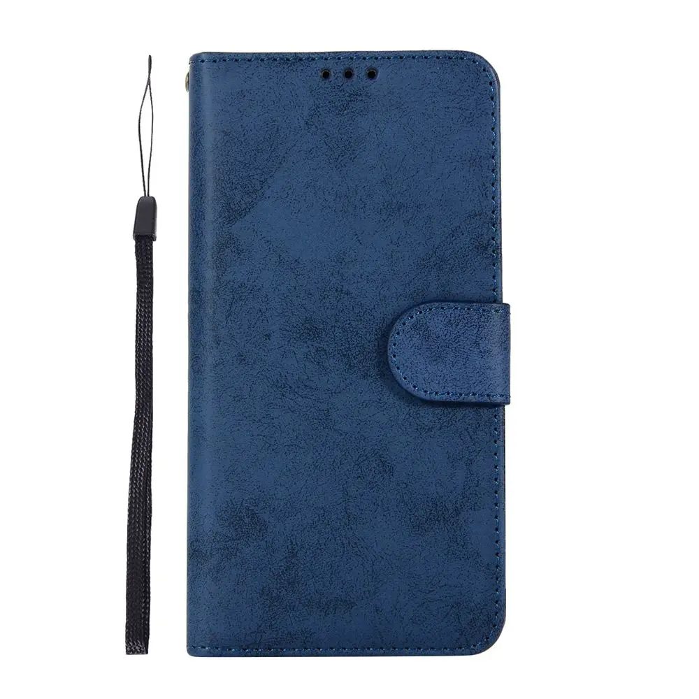S10e откидная крышка для samsung Galaxy Note 10 8 9 S8 S9 S10 Plus S7 S6 Edge чехол для телефона ретро кожаный кошелек 2в1 Съемная оболочка - Цвет: Dark blue
