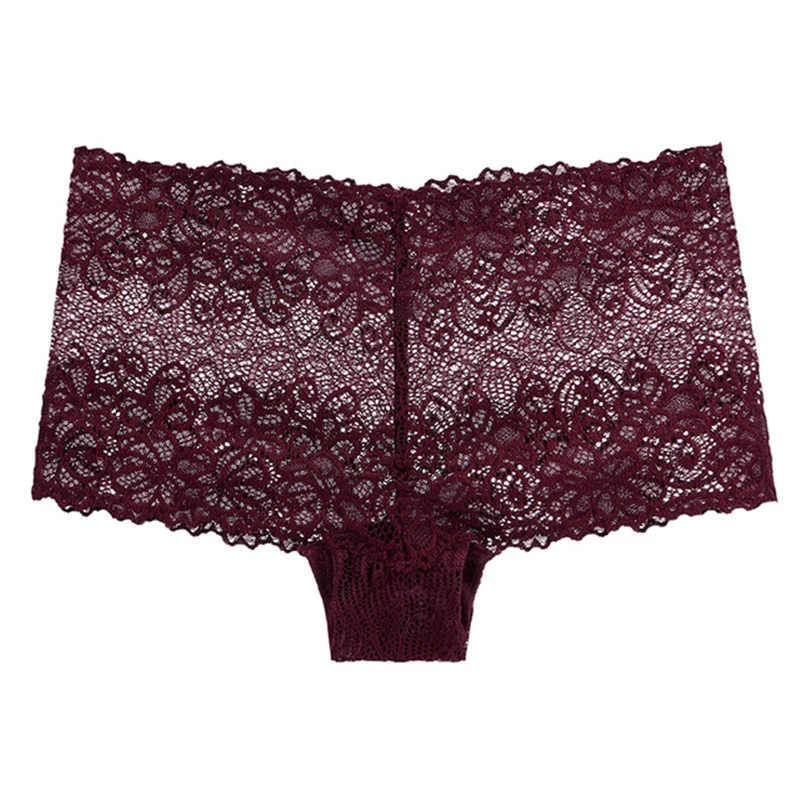 7 шт./лот женские трусики кружевные трусы-боксеры нижнее белье пикантные парадный