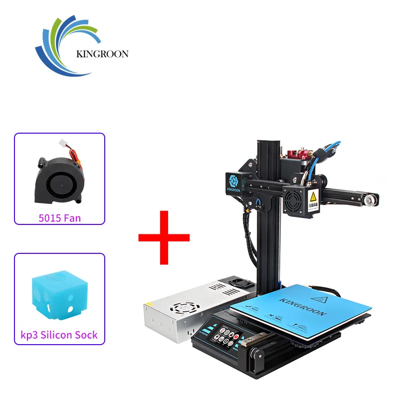 KingRoon 3д принтер Модернизированный Высокоточный DIY 3d принтер самосборка 180*180*180 мм Жесткая металлическая рамка Drukarka 3D
