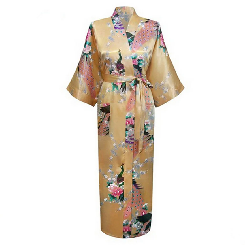 Ночная рубашка Qipao в китайском стиле для Хэллоуина длинная свободная японская