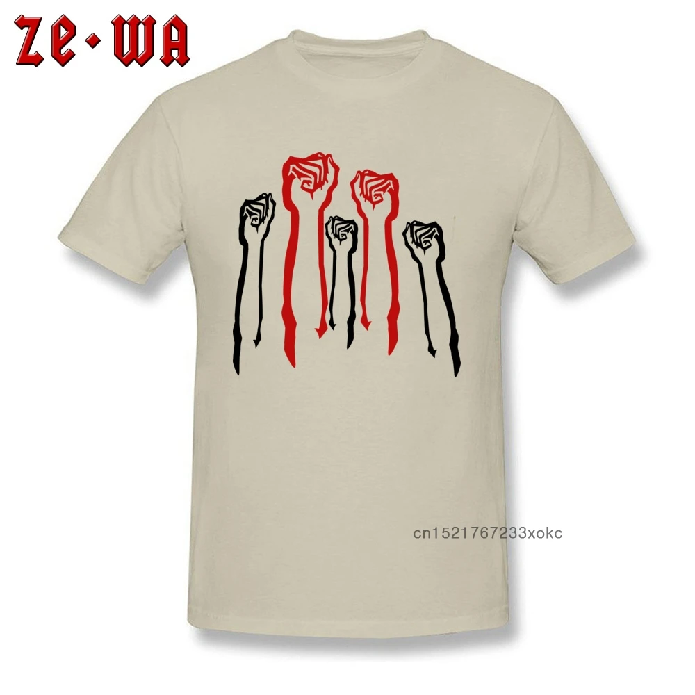Винтажная футболка мужская бежевая мужские Топы И Футболки с принтом в виде
