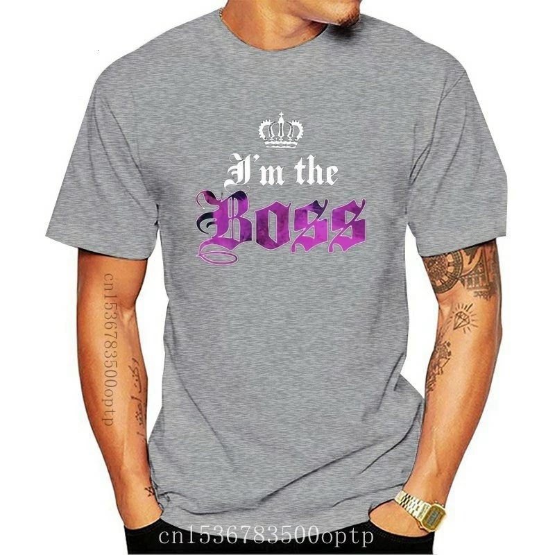 

New I'M The With Crown Women'S Novelty T-Shirt Slim Fit Tee Shirt