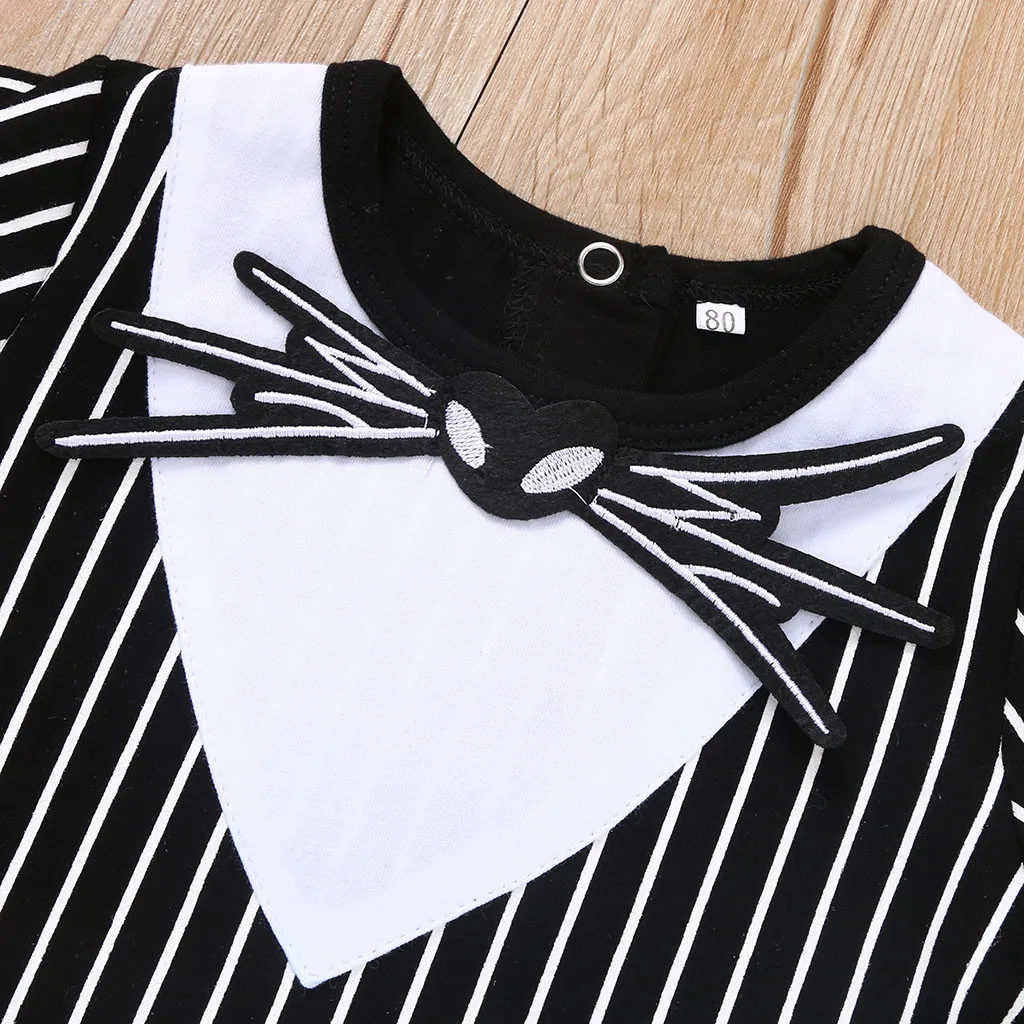 Комбинезон для новорожденных на Хэллоуин в полоску | Мать и ребенок