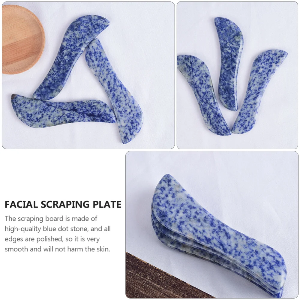

1Pc Facial Scraping Board Guasha Plate Beauty Tool (Assorted Color)