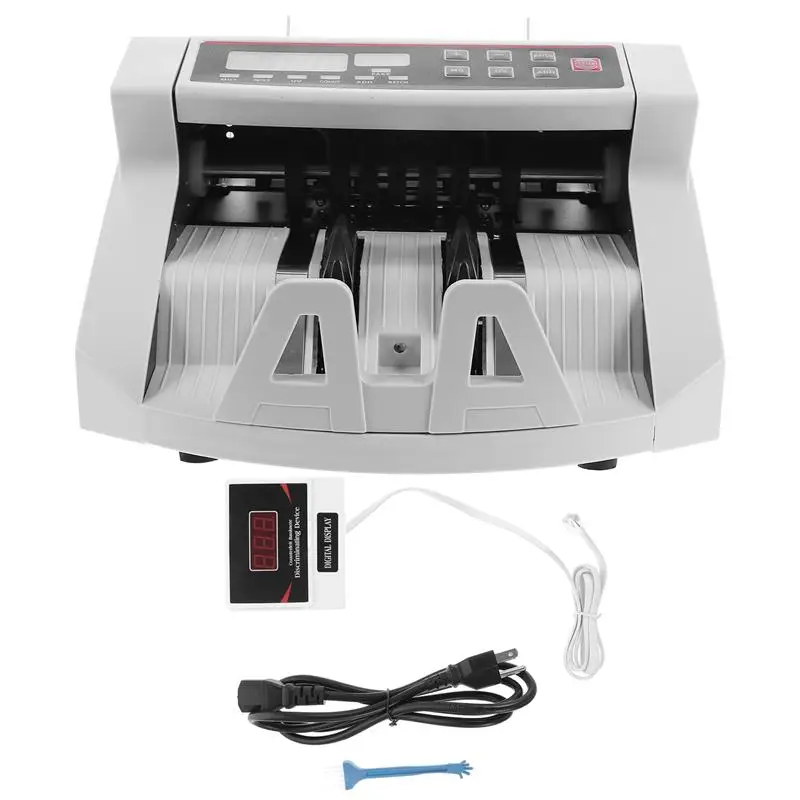 

Professional Cash Register Currency Detector Money Counting Machine Currency Counter Currency Detector (US Plug)