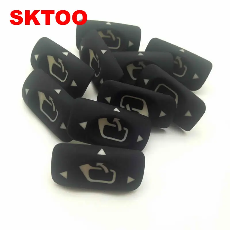 

SKTOO 10pcs Fit for Peugeot 307 / new Elysee Sega lifter rearview mirror mirror adjustment switch button(Electric folding)