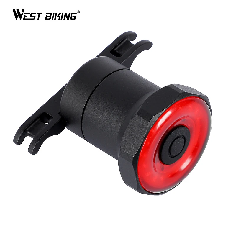 Фсветильник задний велосипедный Водонепроницаемый со светодиодной подсветкой и