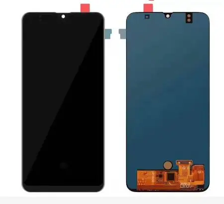 Black TFT Super AMOLED для samsung galaxy A50 A505F/DS A505F A505FD A505A сенсорный экран дигитайзер в сборе для samsung A50 lcd+ рамка - Цвет: Black TFT