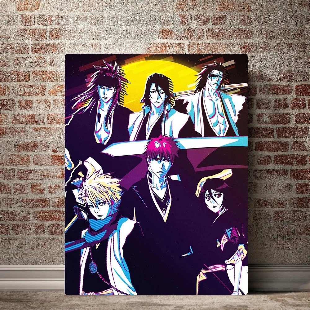 

Modern Canvas Poster HD Printed Bleach Anime Pictures Modular Nordic For Living Room Home Decoration Wall Art Painting Framed