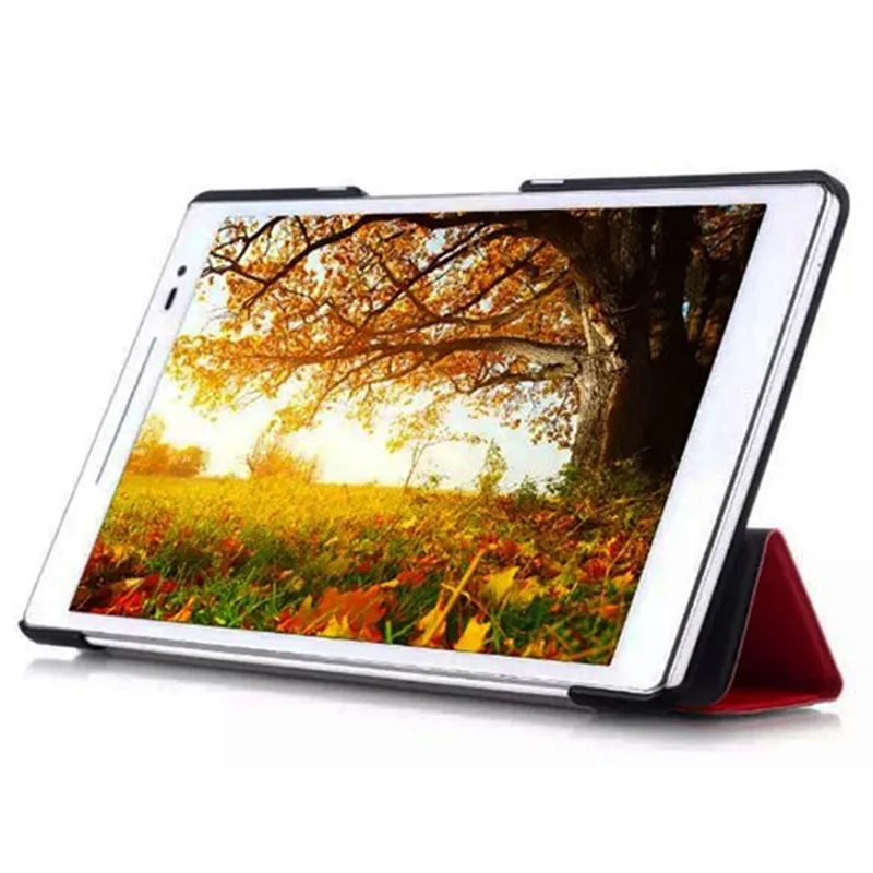Трехскладной кожаный чехол подставка для ASUS ZenPad Z8S 8 0 Z582KL P00J Z380C/M/KL/KNL P024 P00A Z581KL