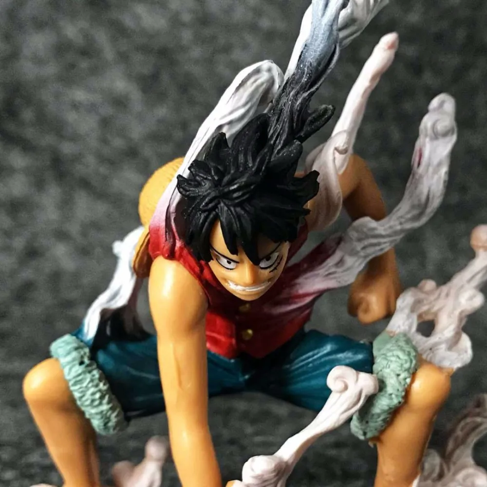Аниме OP Monkey D Luffy вторая Экипировка первая вспышка ПВХ экшн фигурка Луффи