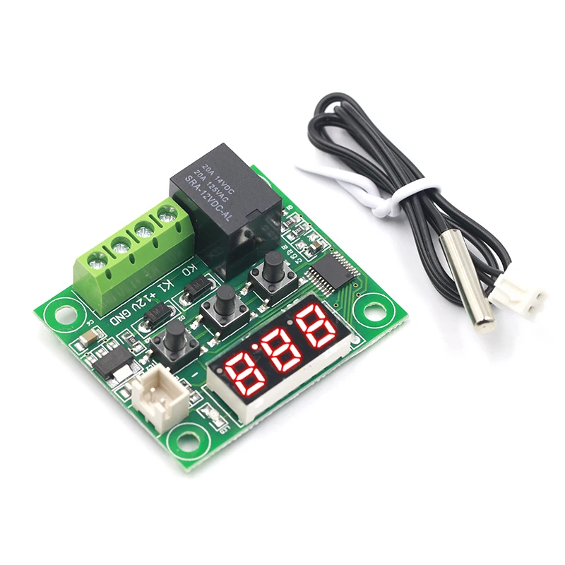 1 шт. W1209 DC 12V температура отопления охлаждения термостат контроль температуры