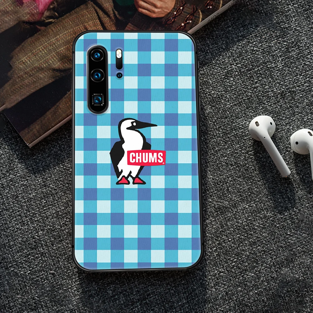 

fashion trend chums Brand Phone Case For Huawei P Mate 10 20 30 40 Lite Pro smart Z 2019 nova 5t black Back Fashion Coque Tpu