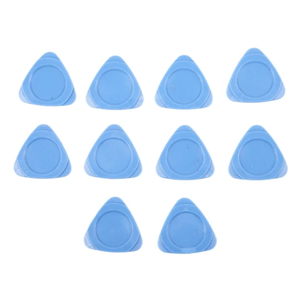 10 pcs Opening Pry Tool For Cell Phone Mobile iPhone Screen Case LCD PDA Laptop Repair /Guitar Pick Light blue | Инструменты