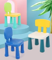 kindergarten chair childrens back plastic desks and chairs home learning building block table matching stool
